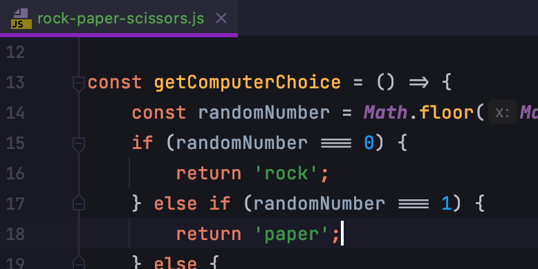 webstorm theme differentiate