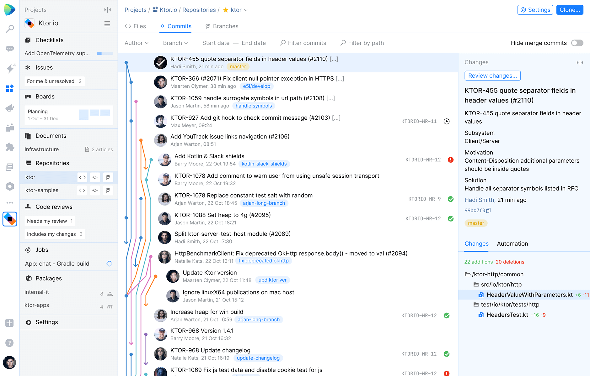 JetBrains Space covers the entire software development pipeline