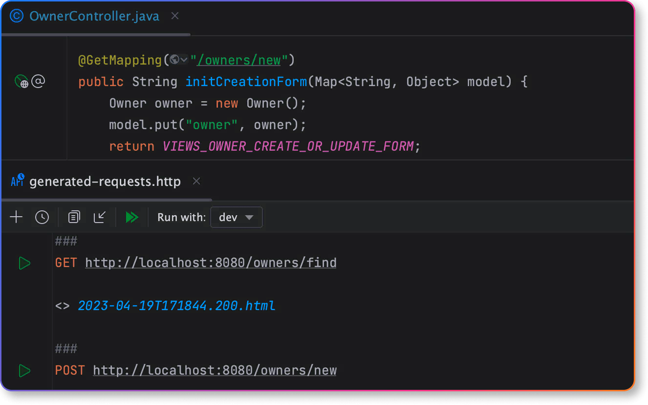 HTTP Client in IntelliJ IDEA