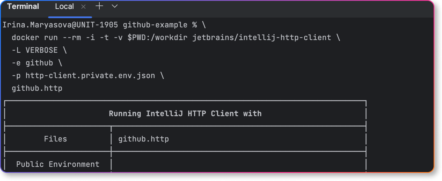 The HTTP Client CLI for continuous integration