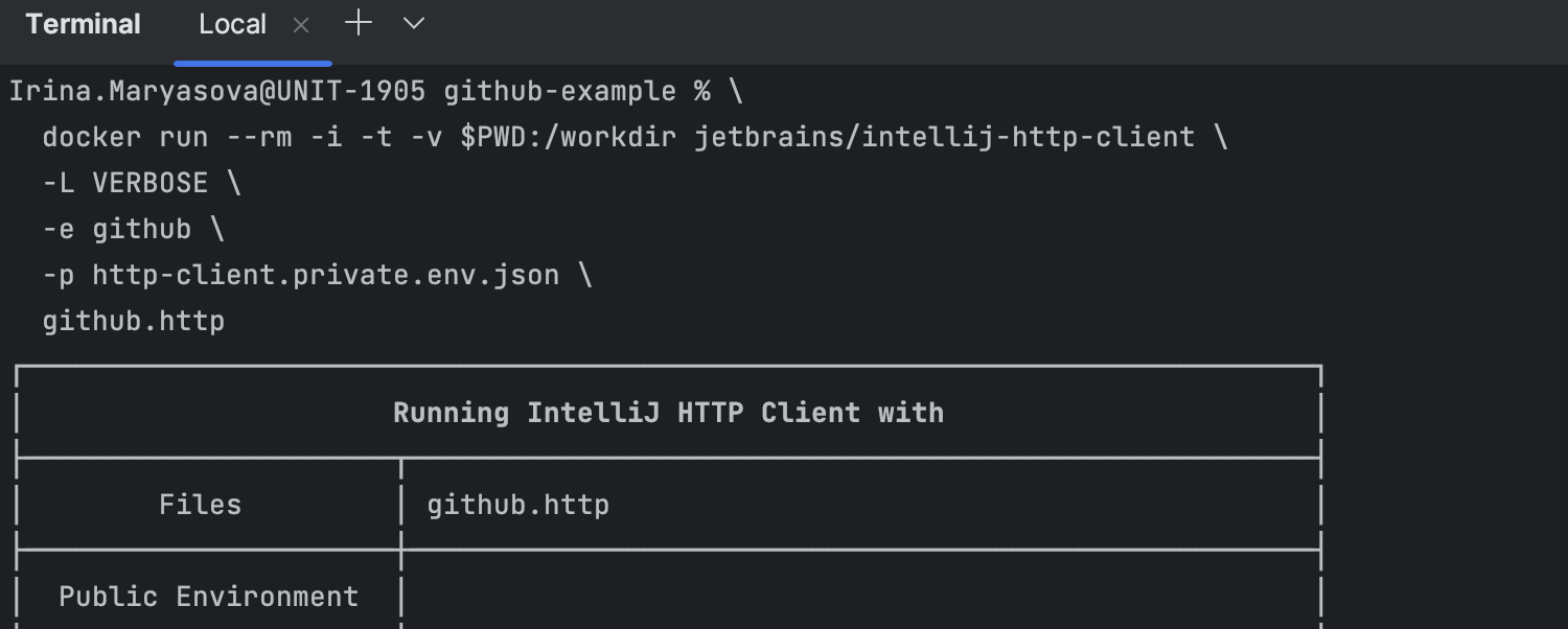 The HTTP Client CLI for continuous integration