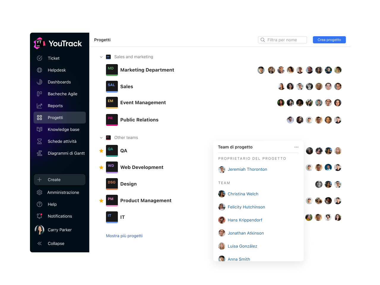 YouTrack Projects