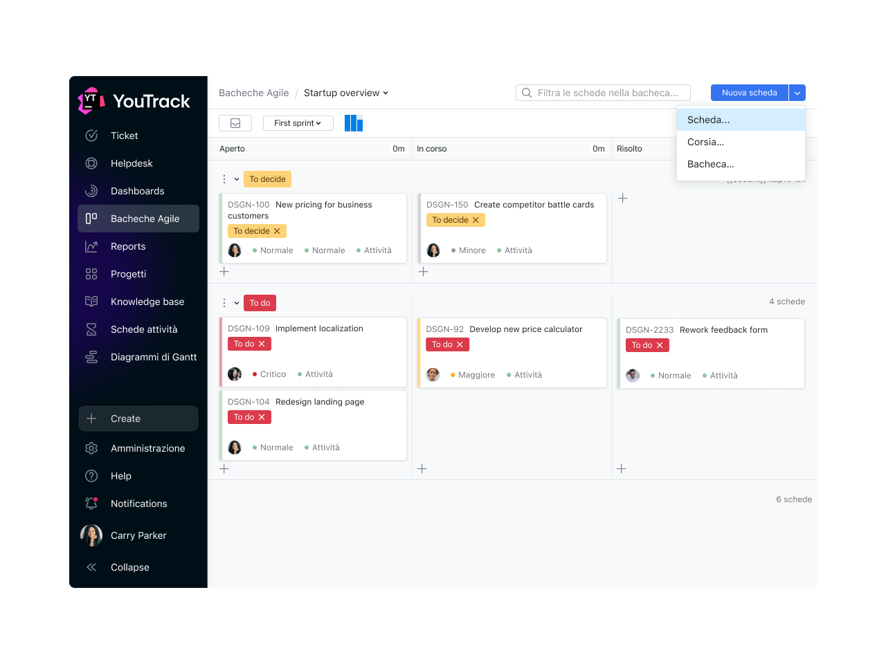 YouTrack Agile Boards