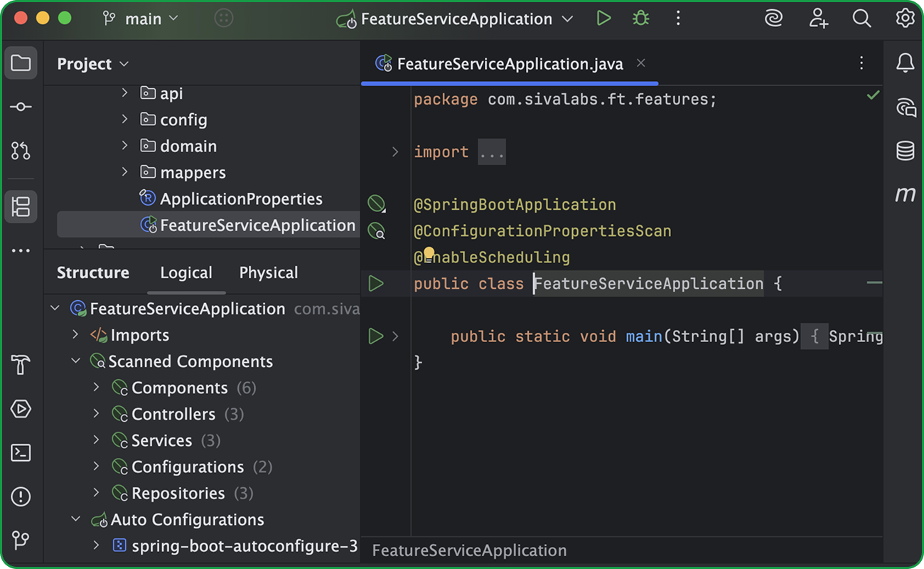 Spring in IntelliJ IDEA