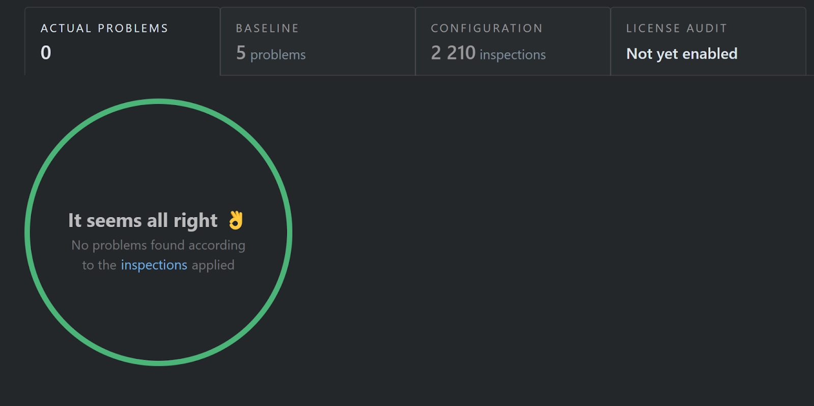 qodana baseline report